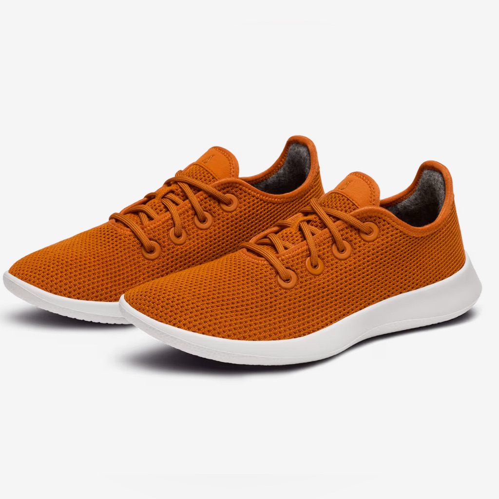 Allbirds | Men’s Tree Runners In Honey Rust (Blizzard Sole)